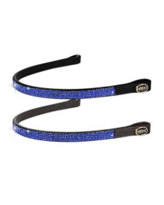 Stirnband Horses Blue Strass