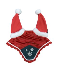 Cuffietta Antimosche Horses Christmas Deluxe
