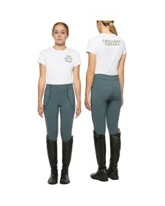 T-Shirt Equitazione Bambina Cavalleria Toscana Color Form