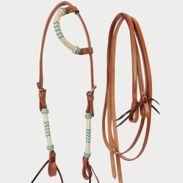 Briglia Western Silver Horse Arawa One Ear