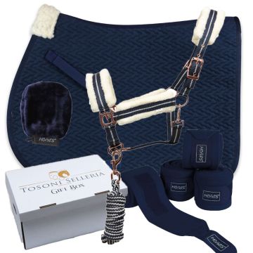 Set Regalo Horses Devon Blu